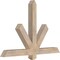 Ekena Millwork Kennewick Smooth Timber Gable Bracket, Douglas Fir, 48"W x 32"H x 3 1/2"D x 3 1/2"F, 16/12 Pitch GBW048X32X0404KEN00SDF - alternate 5